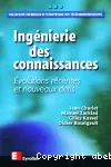 Ingnierie des connaissances : volutions rcentes et nouveaux dfis