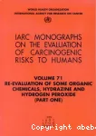 Re-evaluation of some organic chemicals, hydrazine and hydrogen peroxide