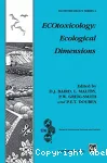 Ecotoxicology: ecological dimensions