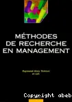 Mthodes de recherche en management