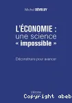 L'conomie : une science impossible