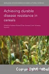 Achieving durable disease resistance in cereals