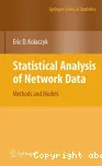 Statistical analysis of network data