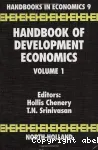 Handbook of development economics vol. 1