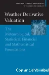 Weather derivative valuation