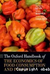 The Oxford handbook of the economics of food consumption and policy