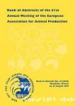 Book of abstracts of the 61st annual meeting of the European association for animal production