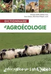 Dictionnaire d'agrocologie