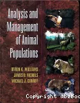 Analysis and management of animal populations