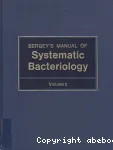 Bergey's manual of systematic bacteriology