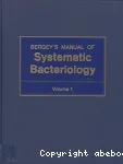 Bergey's manual of systematic bacteriology