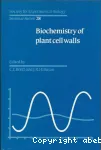 Biochemistry of plant cell walls