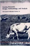 Grazing research : design, methodology and analysis