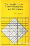 An introduction to linear regression and correlation