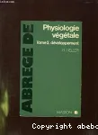 Abrege de physiologie vegetale - Developpement