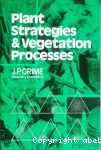 Plant strategies and vegetation processes