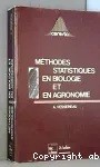 Mthodes statistiques en biologie et en agronomie