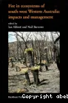 Fire in ecosystems of south-west western australia : impacts and management