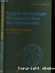 Analyse frquentielle de l'cologie des espces dans les communauts