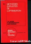 Mthodes explicites de l'optimisation