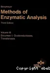 Methods of enzymatic analysis. Vol.3 : Enzymes 1. Oxidoreductases, transferases