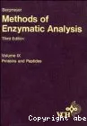 Methods of enzymatic analysis: Proteins and peptides