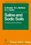 Saline and sodic soils. Principles : Dynamics-Modeling