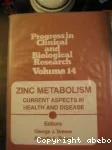 Zinc metabolism : Current aspects in health and disease