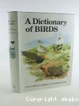 A dictionary of birds