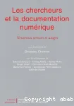 Les chercheurs et la documentation numrique. Nouveaux services et usages