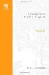 Advances in food research. Volume 23