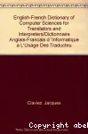 Dictionnaire anglais-franais d'informatique. (a l'usage des traducteurs et interpretes)