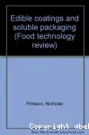 Edible coatings and soluble packaging