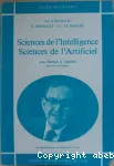 Sciences de l'Intelligence - Sciences de l'Artificiel