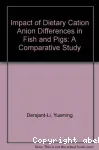 Impact of dietary cation anion diffrence in fish and pigs : a comparative study