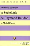 La sociologie de Raymond Boudon