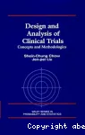 Design and analysis of clinical trials : concepts and methodologies