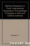 Maillard reactions in food, chemical, physiological and technological aspects