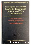 Principles of nuclear magnetic resonance in one or two dimensions