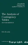 The analysis of contingency tables