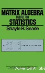 Matrix algebra useful for statistics.