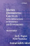 Matrix differential calculus with applications in statistics and econometrics