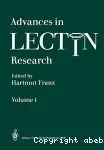Advances in lectin research. Vol.1
