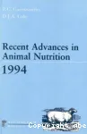 Recent advances in animal nutrition. 1994