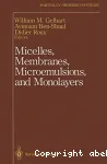 Micells, membranes, microemulsions, and monolayers