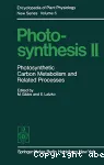 Photosynthesis 2. Photosynthetic. Carbon metabolism and related pro-cesses