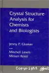 Crystal structure analysis for chemists and biologists