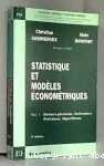 Statistique et modles economtriques