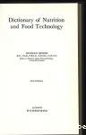 Dictionary of nutrition and food technology