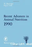 Recent advances in animal nutrition. 1989